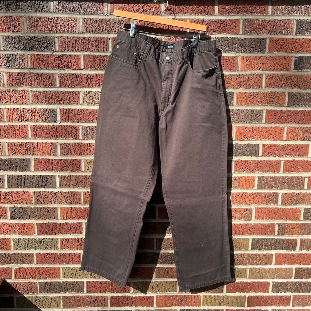 Van Heusen Brown Straight Fit Jeans Pants